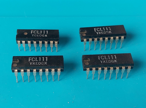 FCL111 Mullard DTL single decoder NIT driver nixie DIP16 NOS top collector NEW - Picture 1 of 3