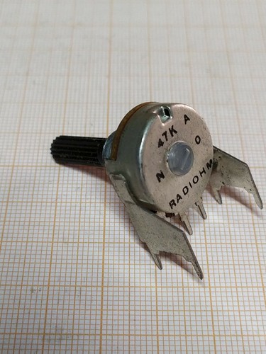 Potentiometer Pot Potentiometer 47 K Ohm Lin Achse 6 P.N84 - Bild 4 von 4