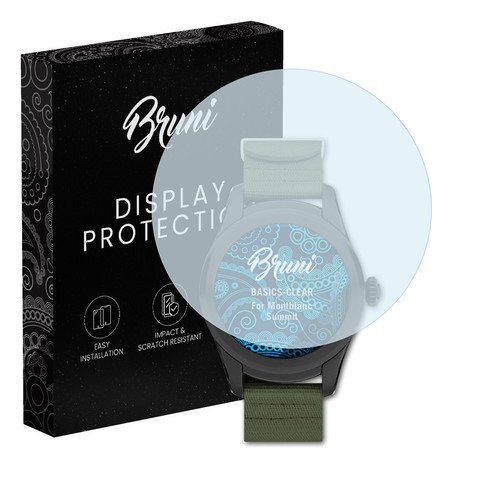 Bruni 2x Protective Film for Montblanc Summit Screen Protector Screen Protection - 第 1/8 張圖片