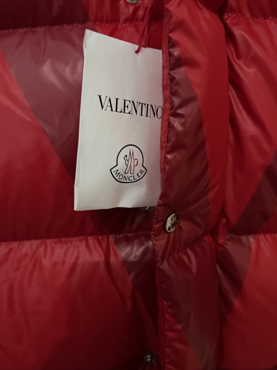 🔹Moncler X VALENTINO Collab Down Jacket, Size Us 36 NWT Ret 🔹Moncler X VALENTINO Collab Down Jacket, Size Us 36 NWT Ret