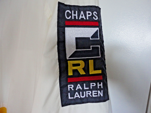 Vintage CHAPS X POLO RALPH LAUREN Spell Out Sailing Windbreaker Jacket 2XLT 90s - Picture 11 of 20