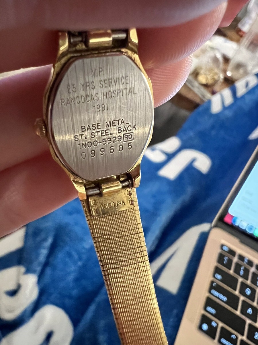 SEIKOレディース時計 Vintage Seiko Watch Women Gold Tone 1N00-5B29 (Personalized