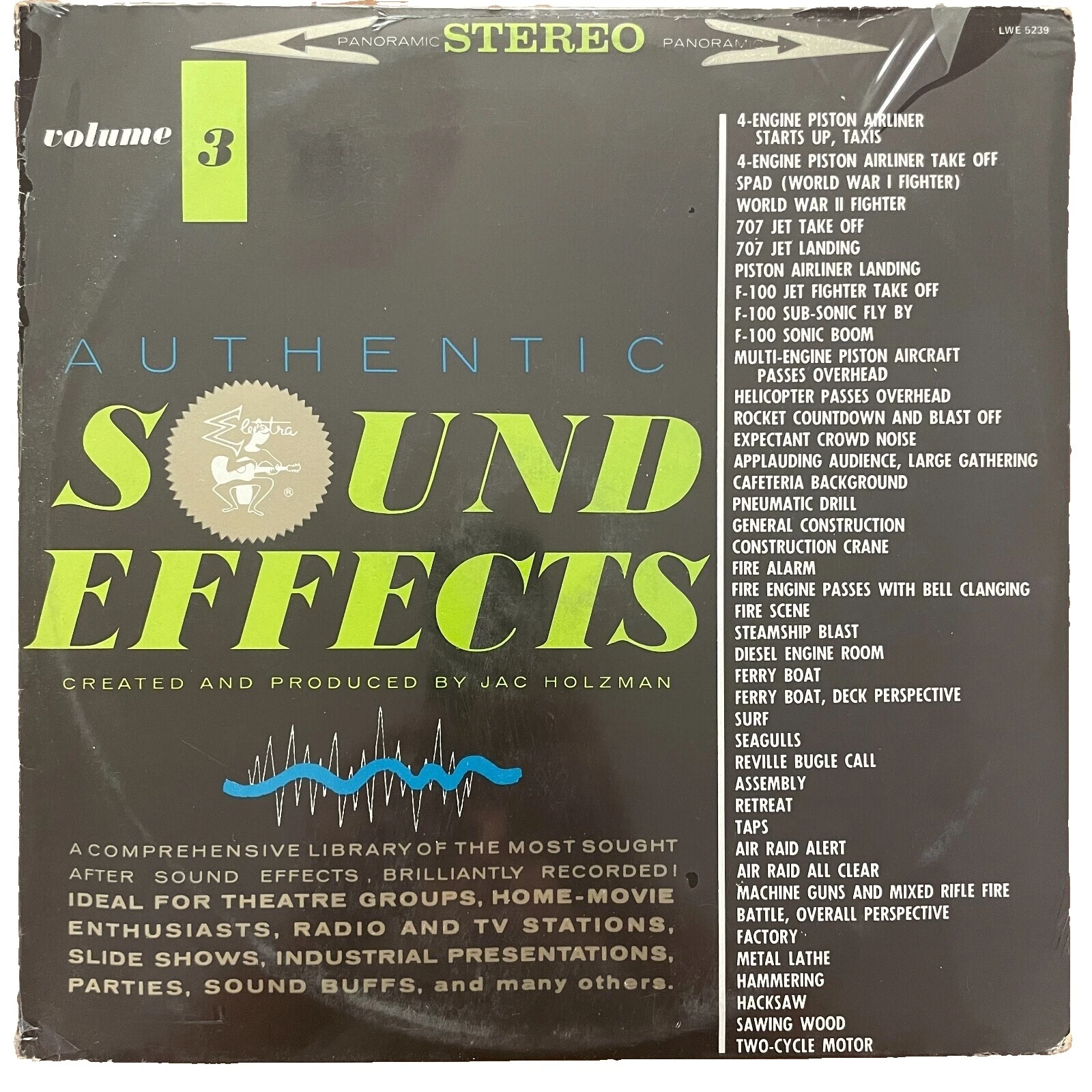 Sound Effects & Nature Vinyl Records