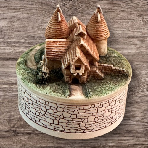 Oad Street Craft Shop Haus Design Pillendose Schmuckdose Sammlerstück - Bild 2 von 6