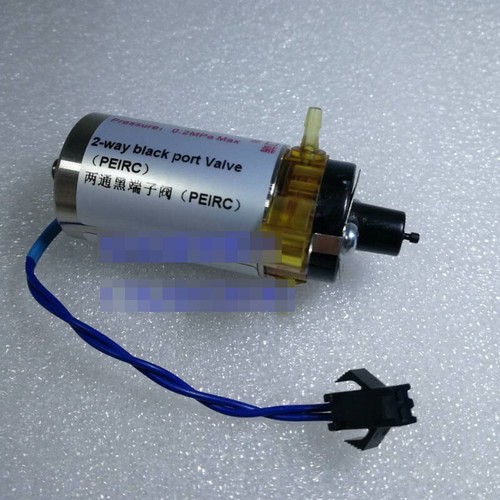 Mindray BC1800/2600/3000 Hemocytometer Solenoid Valve 2-Way Black Port Valve - Picture 1 of 1