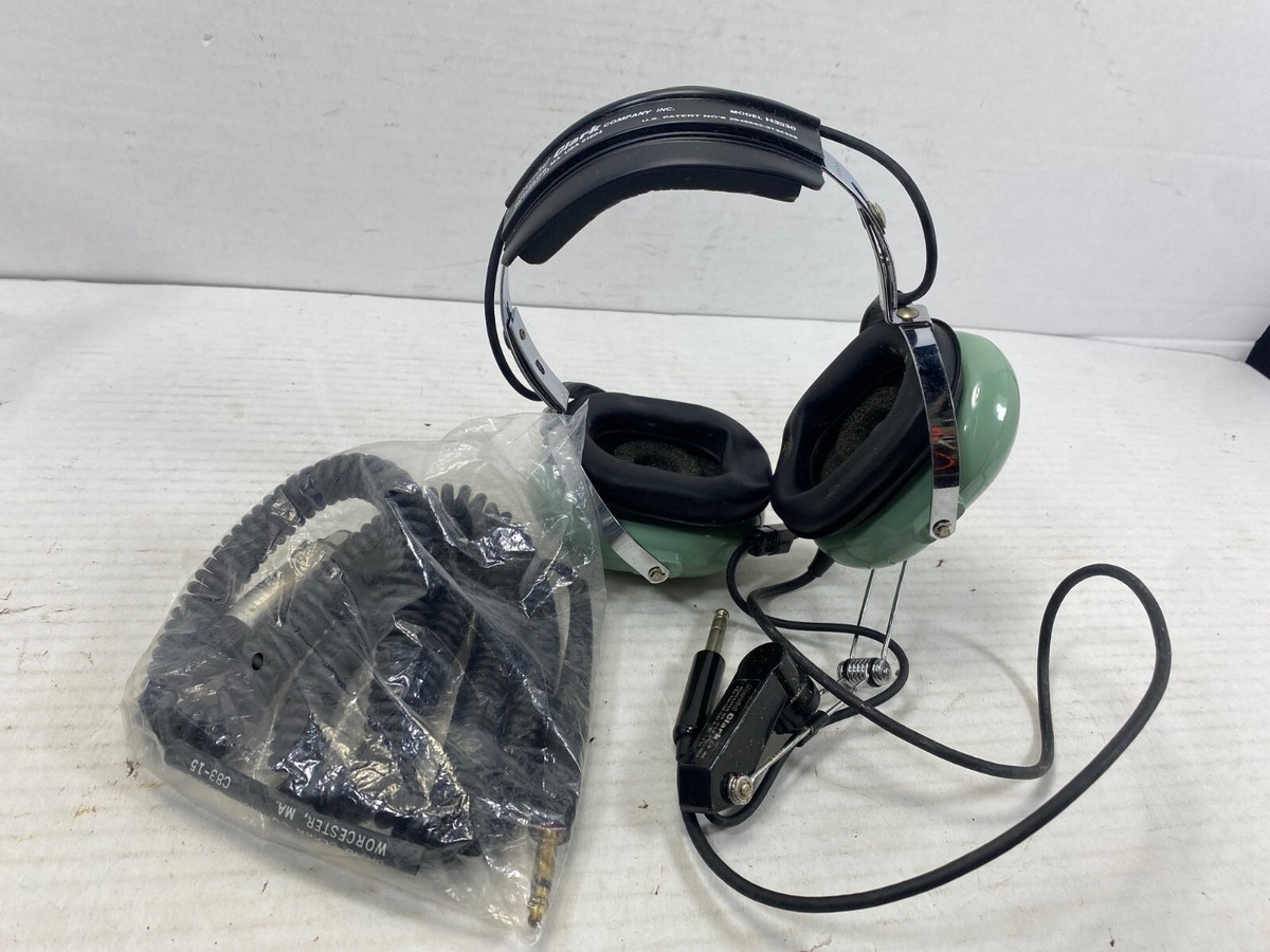 David Clark Vintage Headset w/mic, Model H3330 | eBay