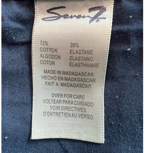 Seven7 for Mankind Mid Rise Slim Straight Denim Capris. Medium Blue, size 14 - Picture 10 of 10