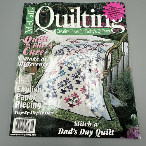 McCall's Quilting Magazine 2001 Ganzjahresposten 6 Ausgaben mit Musterbögen - Bild 5 von 14