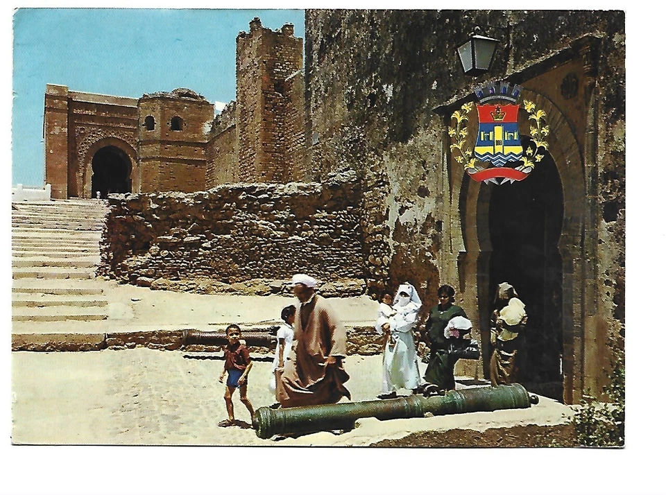 MAROC RABAT ARMOIRIES DE LA VILLE ET LA KASBAH DES OUDAIAS - Photo 1/1