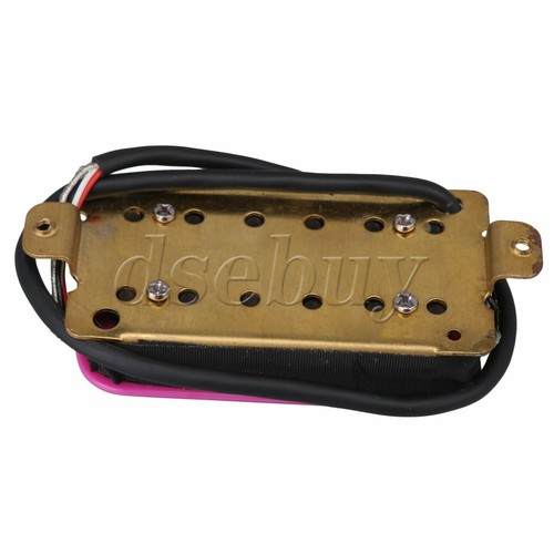 High Gain Electric Guitar Humbucker Double Coil Bridge Neck Pickup Purple - Picture 6 of 8