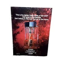 1970 Vu Tane Lighter by Scripto Canadian Lord Calvert Original Print Ad Vintage