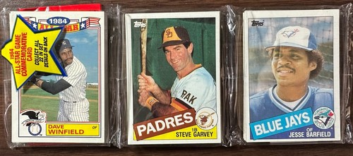 1985 TOPPS Rack Pack CHARLIE LEA, DAVE DRAVECKY, Larry HERNDON, M DAVIS Showing - Picture 19 of 24