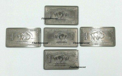 1oz Troy Titanium Bullion Ounce Troy Titanium Original Gray Buffalo Bullion Bullion - Picture 10 of 12
