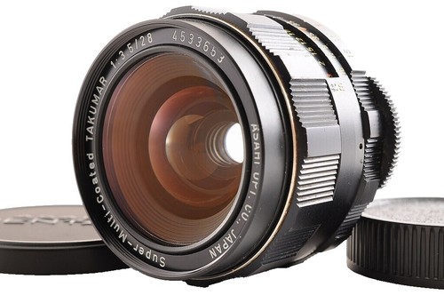 Pentax Super Takumar 28mm F3.5 Early Model M42 