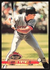 1993 Topps Stadium Club Baseball Members Choice Travis Fryman #298 Detroit