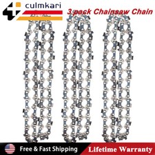 Pack of 2 Chainsaw Chain Replacement 16" 3/8" LP .043 55DL for Stihl MS170 MS180