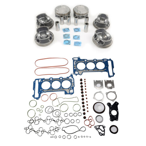 For Porsche VW Audi Engine Overhaul Piston Gasket Kit EA839 3.0T 06M107066AB - Picture 1 of 10