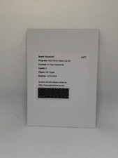 Obi Toppin 2022 Panini Select In Flight Signatures /249 | #5