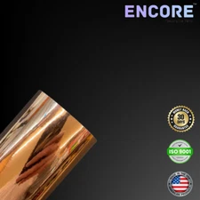 Encore® EFX21 Mirror Rose Gold Adhesive Vinyl for Decals/Stickers - MADE IN USA