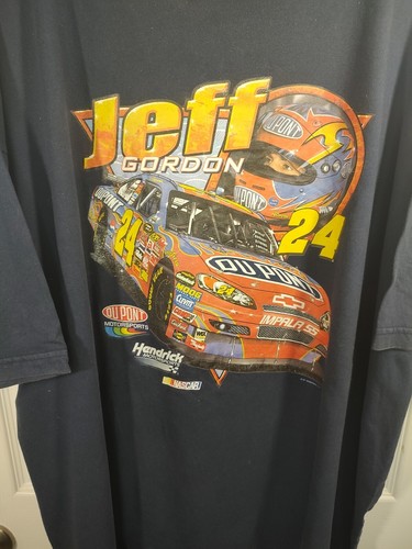 Vintage Y2K Nascar Jeff Gordon DuPont Hendrick Motorsports Racing Herren 4xl - Bild 4 von 8