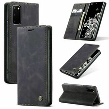 For Samsung Galaxy S25 S24 S23 S22 S21 S8 Magnetic Leather Flip Card Wallet Case