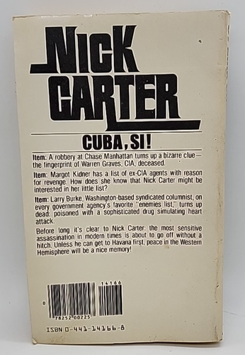 Death Mission : Havana - Mass Market Paperback By Nick Carter - Picture 2 of 3
