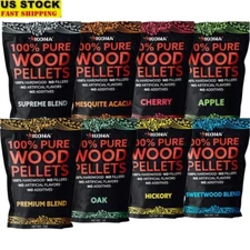 Indoor Smoker Pellets Variety Pack GE Smoker 100% Pure Hardwood Flavor New 1lb