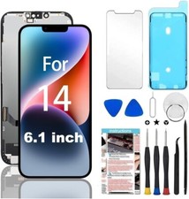 For iPhone 14 Screen Replacement 6.1" LCD Display Digitizer Repair Kit Tool