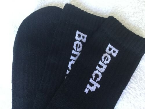 MENS HIGH QUALITY BENCH SOCKS COTTON LONG CREW CALF SPORT SOCKS - 第 1/5 張圖片