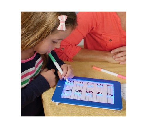 Lavagna Luminosa Bambini Tavoletta Grafica 6 Colori Schede Disegno Cancellabile - Foto 4 di 6