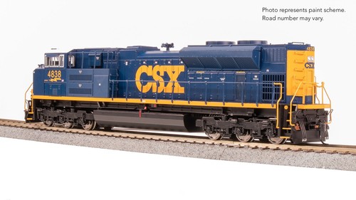 Broadway Limited 8707 HO Scale CSX EMD SD70ACe 4845 (DC) Stealth - Picture 5 of 9