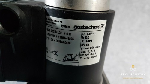 RODER GVS 232 ML02 K 6 G (GVS232ML02K6G) | GASTECHNIC | ELETTROVALVOLA GAS - Foto 4 di 12