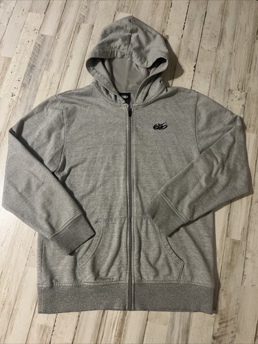 Nike 6.0 Full Zip Long Sleeve Hoodie Jacket Size Youth Large L 14 16 Light Gray - Picture 1 of 16
