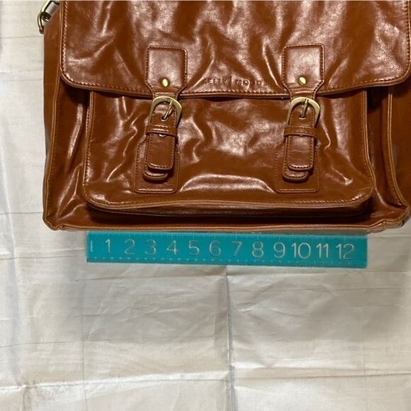 Kelly Moore + A Beautiful Mess Brown Camera Diaper Messenger 