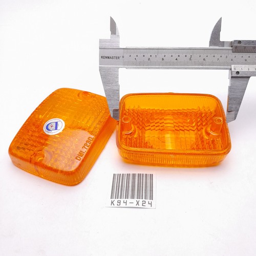 2 Stück Kawasaki BINTER KH110 GTO MERZY KZ200 Blinker Winker Lens NOS #2 - Bild 4 von 6