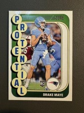 2024 Score Protential Drake Maye RC Patriots