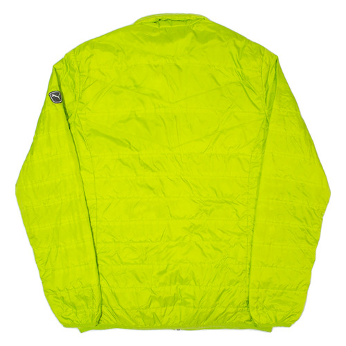 PUMA Lightweight Mens Puffer Jacket Green L - Picture 3 of 6