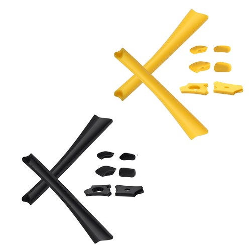 Hawkry Replacement Earsocks & Nosepieces Kits for-Oakley Flak Jacket XLJ - Opt - Picture 29 of 35