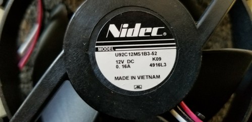 DA81-06013A OEM Original Samsung Teil Kühlschrank Lüftermotor Nidec U92C12MS1B3-52 - Bild 2 von 5