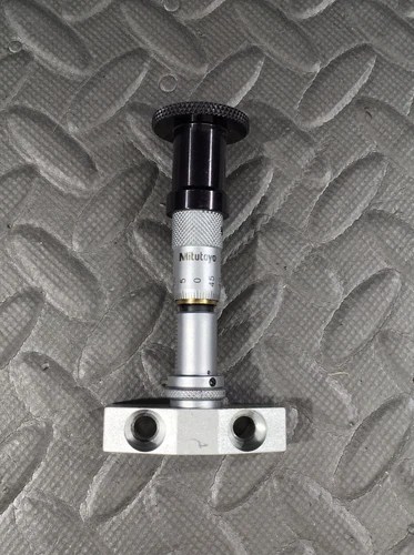 MITUTOYO  #148-804  SMALL STANDARD MICROMETER HEAD (0-13mm)  w Attachment