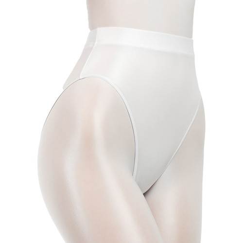 Damen Shiny Glooy High Cut Tanga Slips Bikinihose Hohe Taille Badehose Bademode - Picture 9 of 87