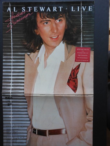 AL STEWART Live Indian Summer 12" Vinyl Double Album 1981 RCA Gatefold Sleeve - Picture 17 of 22