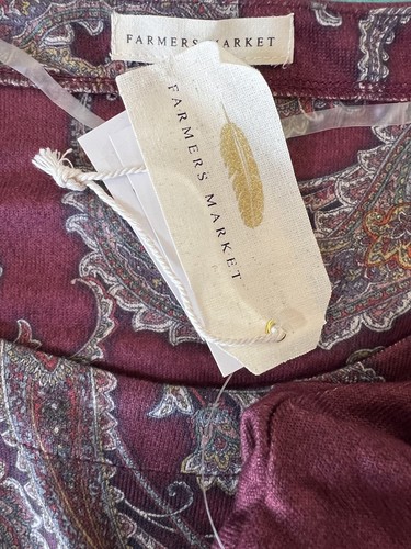Farmers Market Floral Top Long Sleeve Blouse Shirt Size 1X Long Sleeve New NWT - Picture 12 of 12