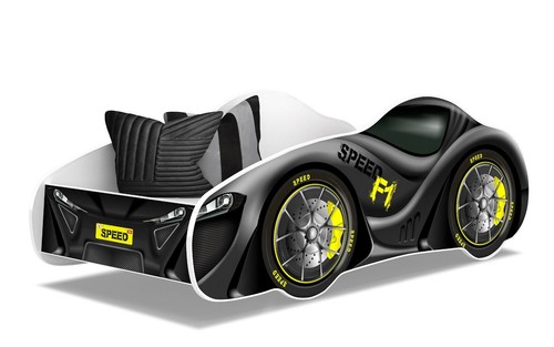 Cama infantil coche SPEED CARS 140 x 70 colchón incluido Cama para niños - Imagen 13 de 28