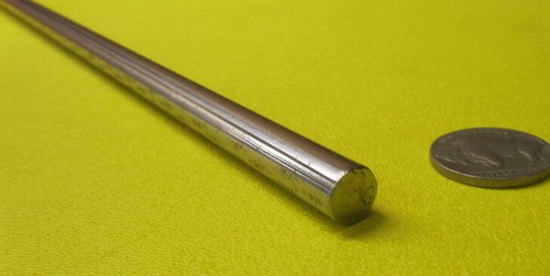 12L14 Steel Shaft, Rod, Undersized 5/16" Diameter x 10.0"  Length, 1 Unit - Picture 1 of 10