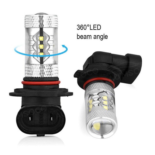 LED Fog Lights + Lamps Bulbs Kit For Toyota Tundra 2006-2003 2004 2005 2006 - Picture 9 of 12