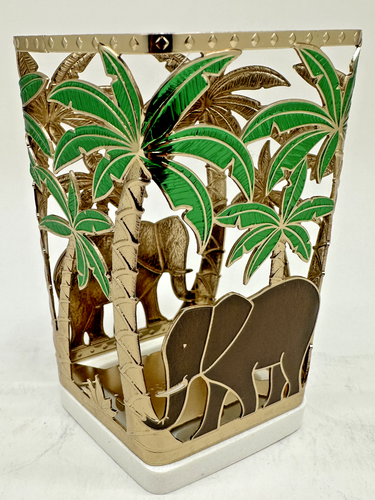 BATH & BODY WORKS TROPICAL ELEPHANT MARBLE FOAMING SOAP HOLDER WITH MARBLE BASE - Picture 6 of 11