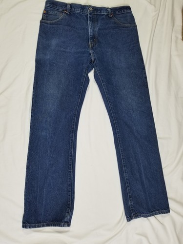 Levi's 517 Jeans 36x32 Herren Bootcut Blau Denim Dark Wash