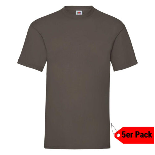 3er, 5er, 10er Pack FRUIT OF THE LOOM Valueweight T Unisex T-Shirt S bis XXL - Bild 23 von 40