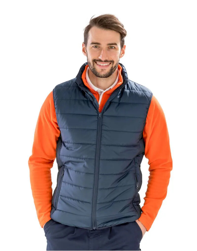Result Core Promo Padded Bodywarmer Winter Jacket For Mens Outdoor Warm Coat